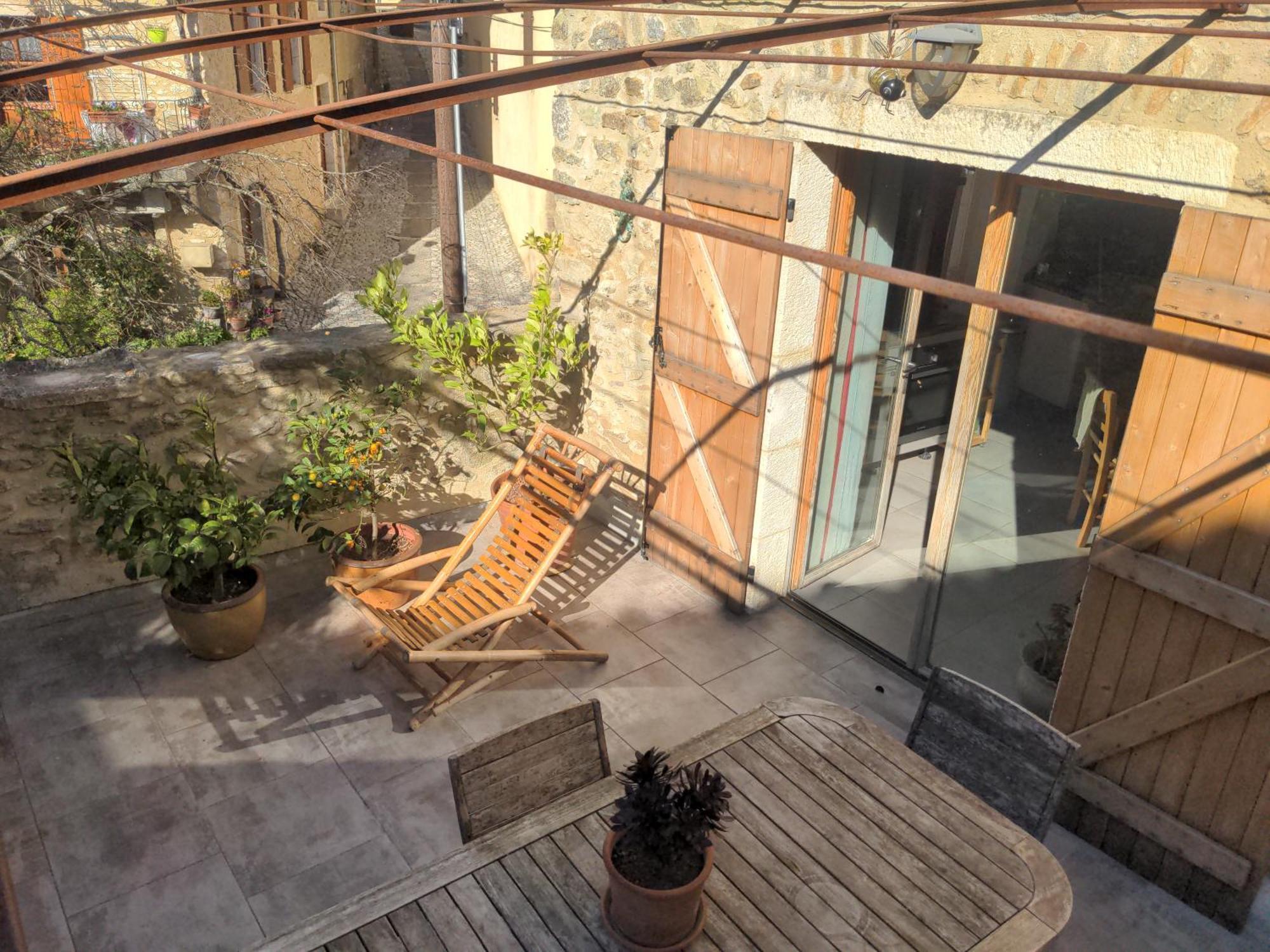 Villa Le Patio à Saint-Montan Extérieur photo
