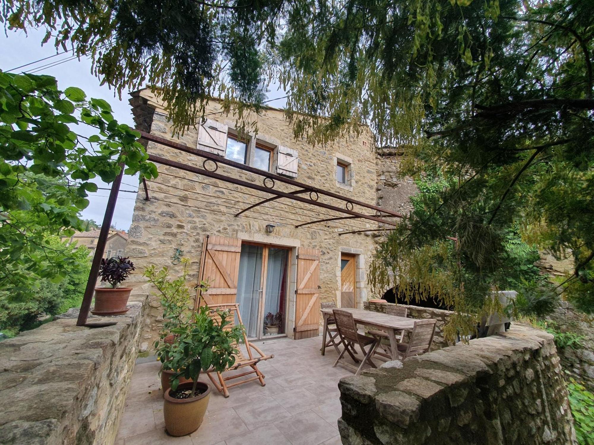 Villa Le Patio à Saint-Montan Extérieur photo